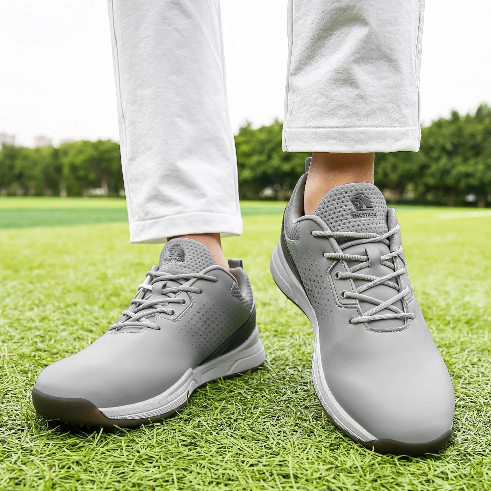 

High-Quality Golf Sports Shoes Outdoor Walking Shoes Men's Professional Golf Shoes Suitable for Golfers