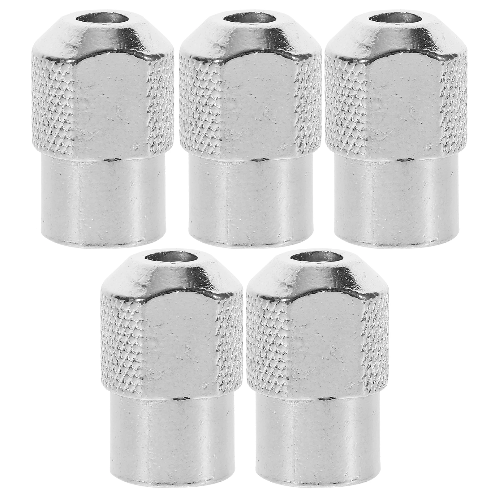 

5pcs Silver M8x0.75 Electric Nuts Fastening Accessories for Wrench Tool Small Size Practical Efficient