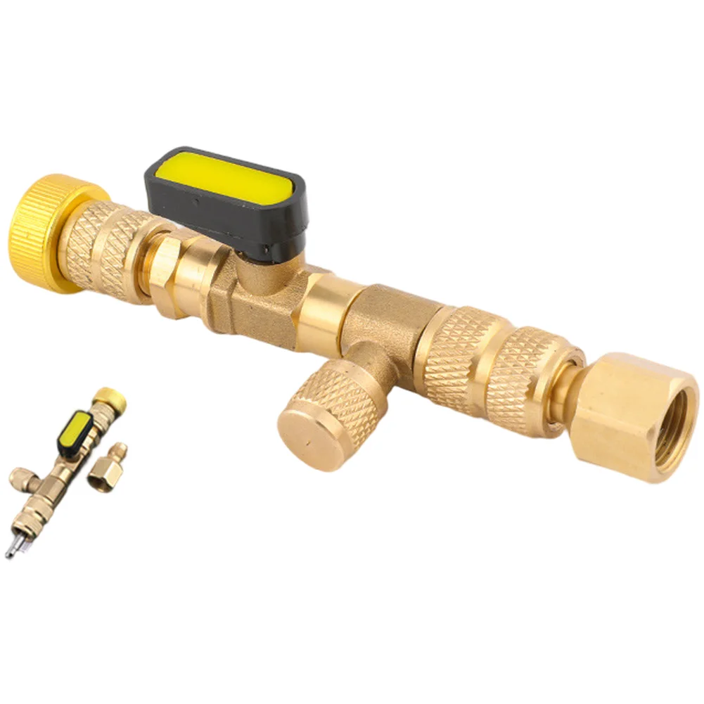 Air Conditioning Valve Core Removal Tool for Quick Replacement Without Cooling Agent for R410 R32 and R22 Systems