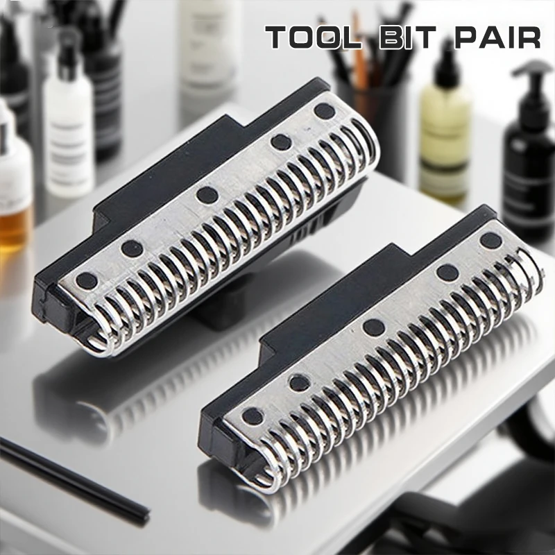 2 قطعة شفرات الحلاقة الكهربائية الأصلية الذهبي احباط سكين صافي ورأس القاطع مناسبة ل KM-2026 الحلاقة العائمة #2