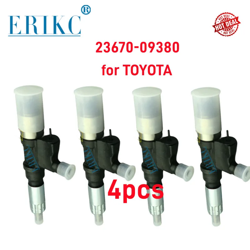 Diesel Engine Injector 23670-09380 Nozzle 23670-0L110 23670-30420 23670-39425 for TOYOTA VIGO 3.0 VNT Hilux Dyna Hiace 2.5 D