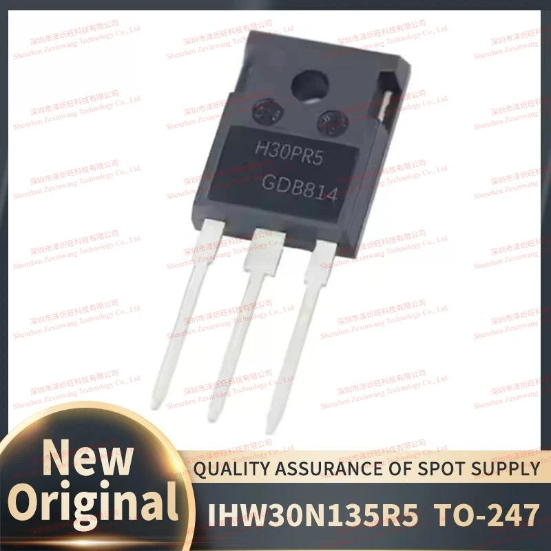 (10Pcs/Lot) 100% New Imported Original IHW30N135R5 H30PR5 TO-247 IGBT Tube Induction Cooker 1350V 30A