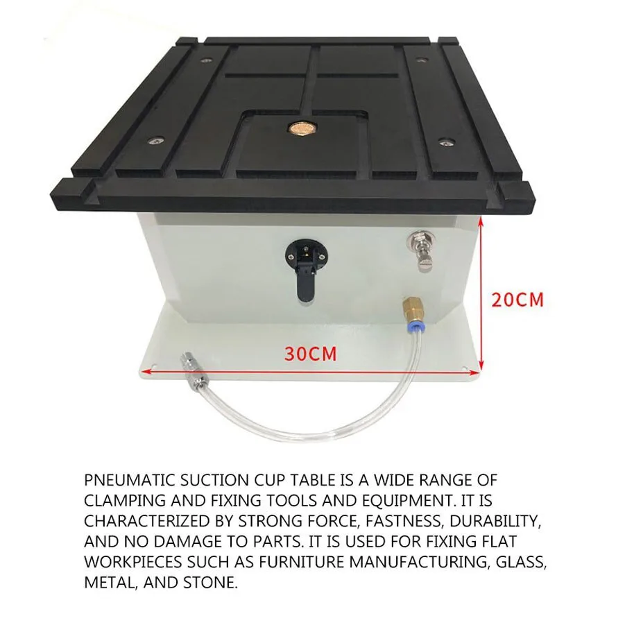 Powerful Portable Woodworking Edge Banding Machine Fixing Device Vacuum Woodworking Suction Cup V8 Vacuum Table