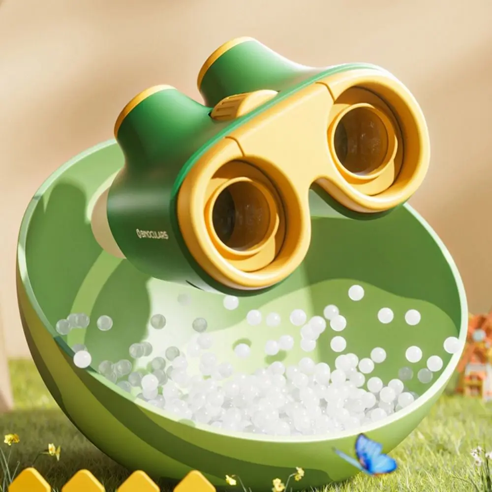 Plastic Children Binoculars Educational Toys HD Magnifier Portable Magnification High Magnification Science Exploration