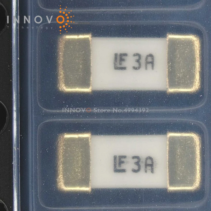 10PCS/LOT 0451003.MRL 0451003 FUSE BRD MNT 3A 125VAC/VDC 2SMD New original