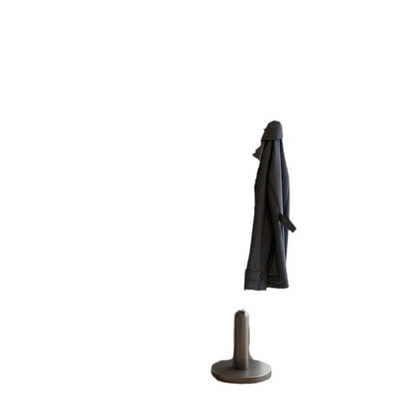 

Home floor, small stainless steel coat rack, indoor room hanger, solid wood