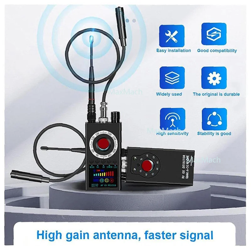 

K19 домашний автомобиль отель анти-подслушивающий мониторинг GPS позиционирование инфракрасная камера автоматическое сканирование беспроводной детектор сигналов