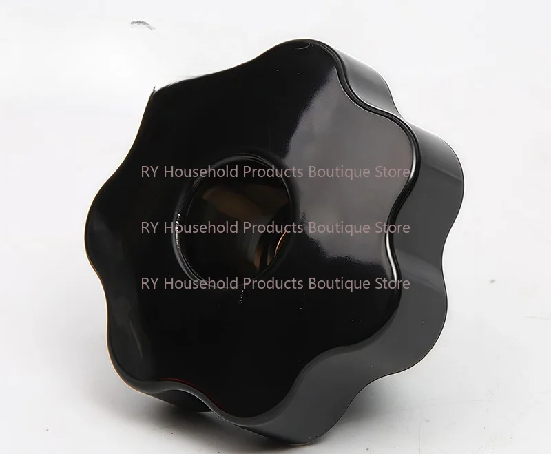 M4 M5 M6 M8 M10 M12 M16 Plum Hand Tighten Nuts Handle Thread Mechanical Black Thumb Nuts Clamping Knob Manual Nuts Perforated