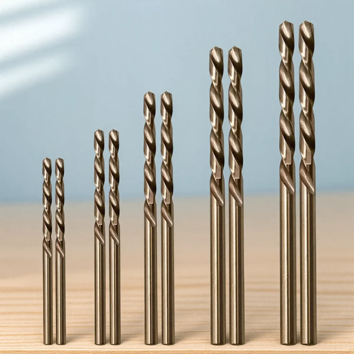 

STONEGO 10 шт., высокоскоростная сталь, кобальт M35, набор сверл для металлических разверток из нержавеющей стали для сверления, шлифования
