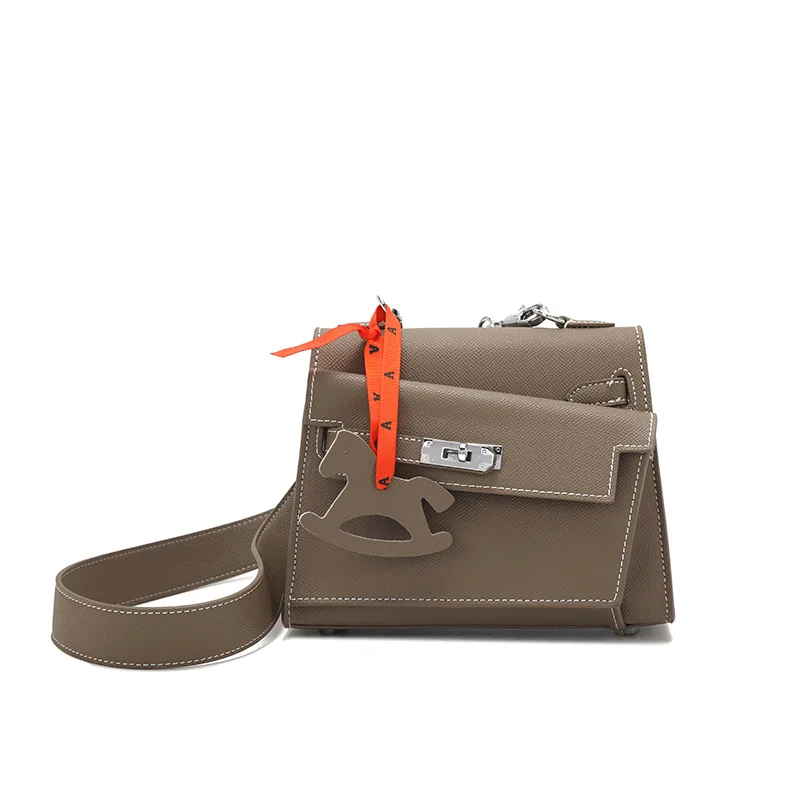 2025 Spring Small Square Bag - Retro Design, Crossbody/Handheld, Vegan Leather, Office & Daily Use, Free Shipping