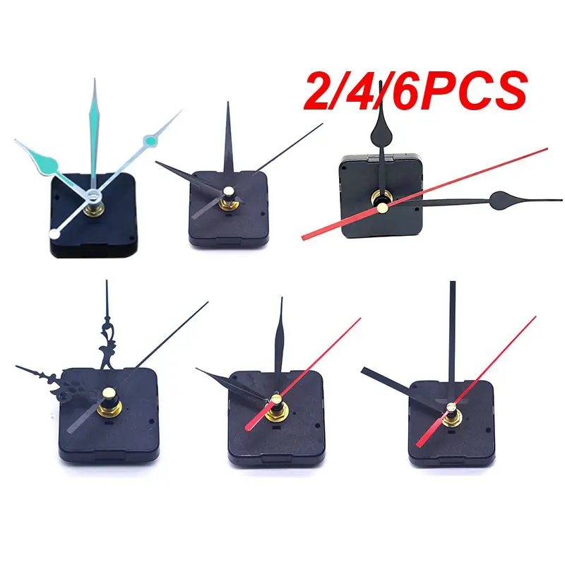 

2/4/6PCS Clock Mechanism Parts Multi-purpose Clocks Repairs Movement Hands Battery Operated New Multiple Styles