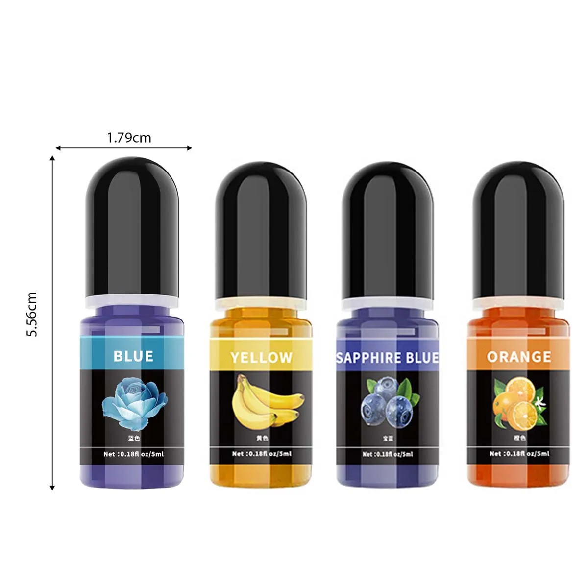 5ml/Bottle Epoxy Resin Pigment Liquid Colorant Dye Universal Epoxy Resin Pigment For UV AB Glue DIY Resin Art Jewelry Making view 4