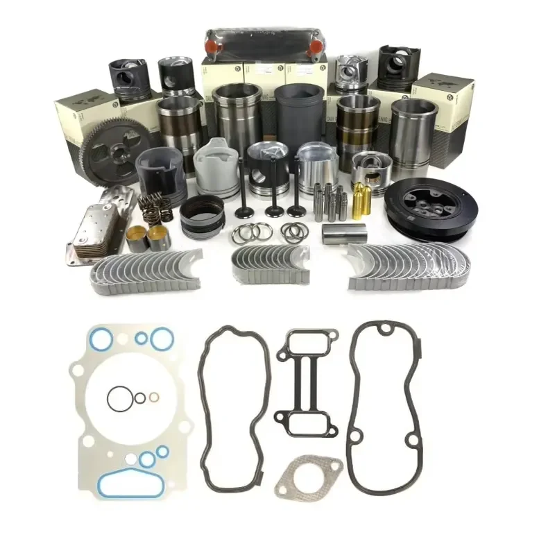 Piston DC11 DC09 DC12 DC13 D16 Rebuild Kit Cylinder Liner Piston Ring Set Gasket Kit for Engine Parts