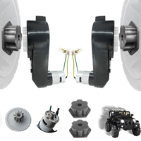 6V 12V 24V RS550 High-Speed Metal Gear Children Electric Ride on Car Vehicle Motor Gearbox Engine Reducer with Connector Upgrade