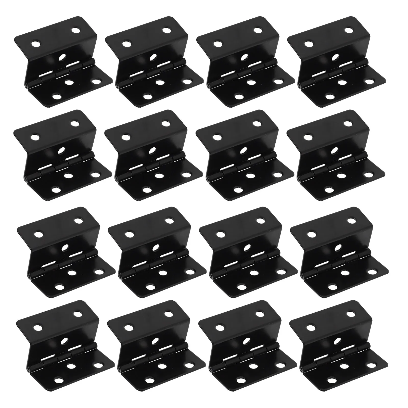 20Pcs Folding Cabinet Hinge High-Strength Fold Vintage Furniture Hardware for Bookcase Jewelry Box Trunk Door Hinges