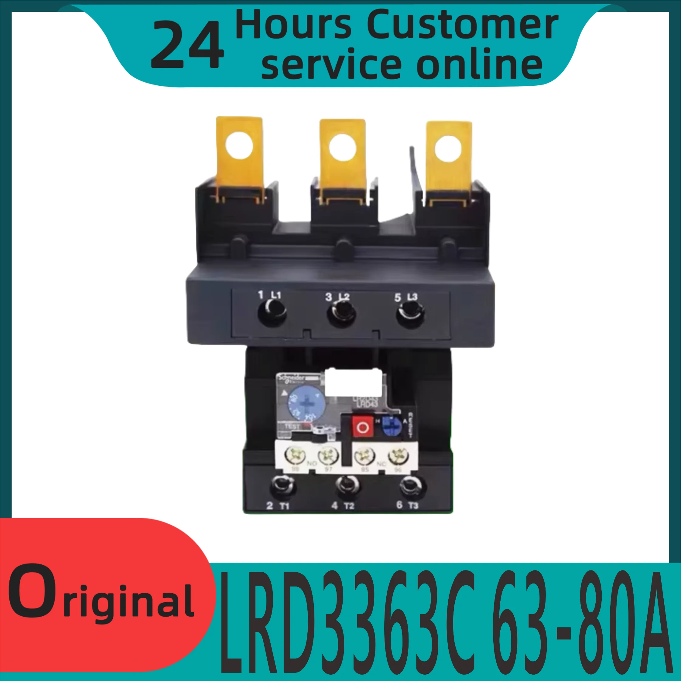 

New original RE17RMMW time relay RE17RMMW