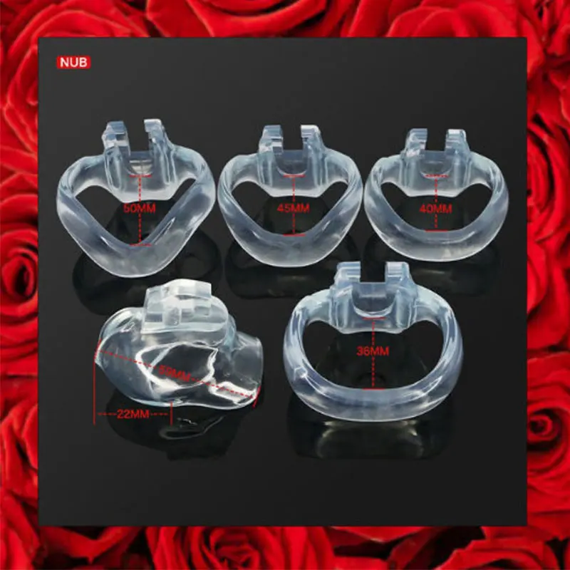 Plastic Chastity Device HT V4/Chastity Cock Cage for Male/Chastity Belt for Gift/Chastity Sex Toy/Chastity Device with Four Ring