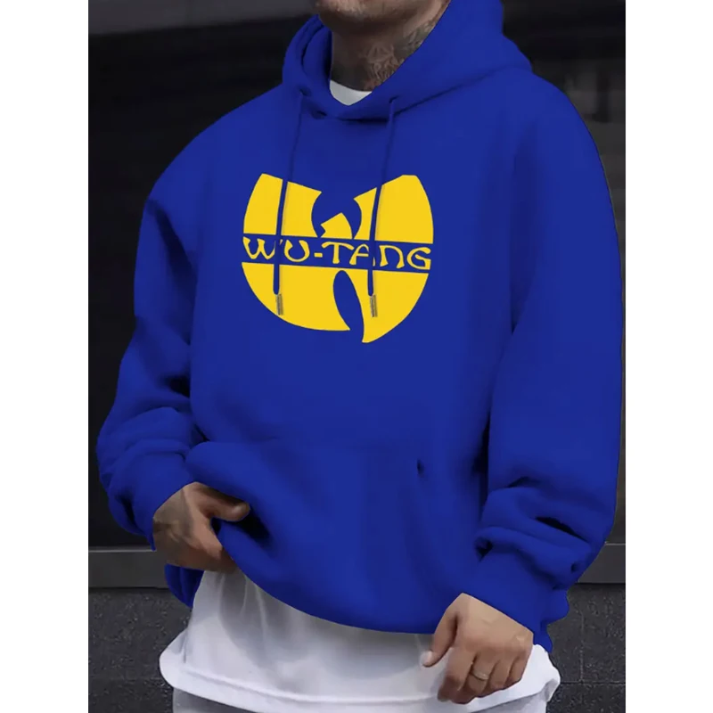 الهيب هوب السنوات 90 وو عشيرة T-tangs هوديي الرجال النساء عادية الخريف الشتاء خمر هوديس الصوف طويلة الأكمام قمصان سويت شيرت بقلنسوة #5