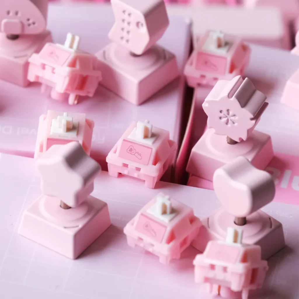 HMX 80Retros Blush Charm Schal – Korean Desk Setup Bewertung und Preis