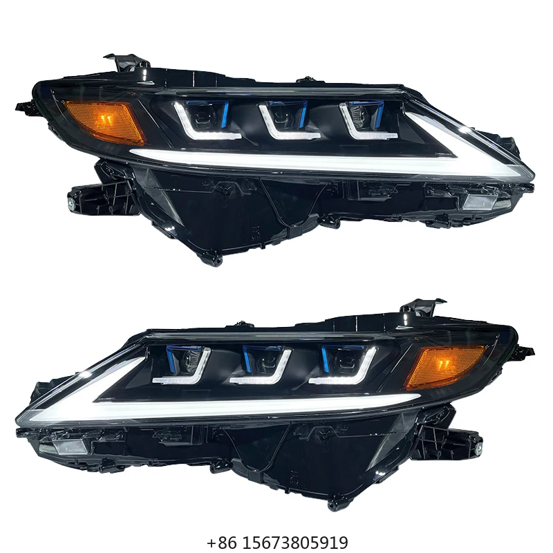 

Factory Price LED Head Light for 2018-2022 Camry New Front Accessory Headlights Head Lamps