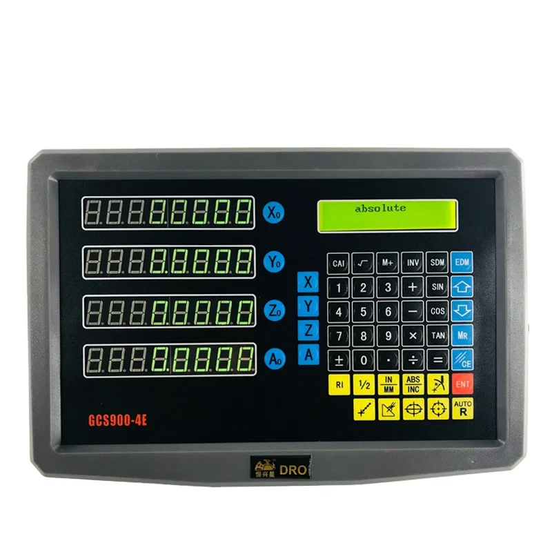 

LED Screen HXX Digital Readout Kit Cnc Router 4 Axis DRO And Digital Display Linear Scale For Vertical Milling Machine Cnc/Edm