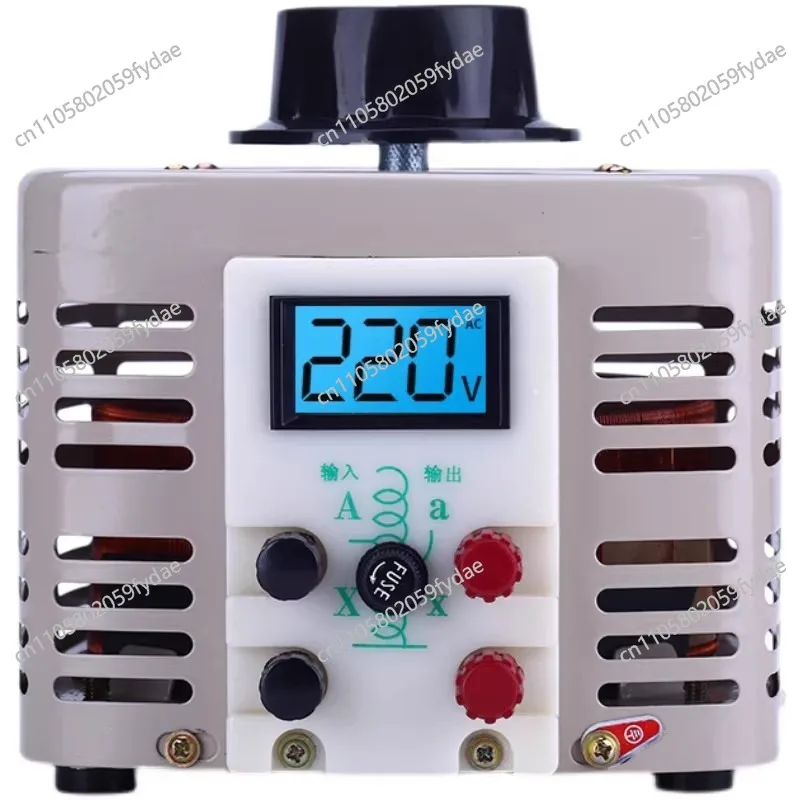 Voltage Regulator 220V Single-phase TDGC2-500W Autotransformer Pointer Table 0-250V Adjustable