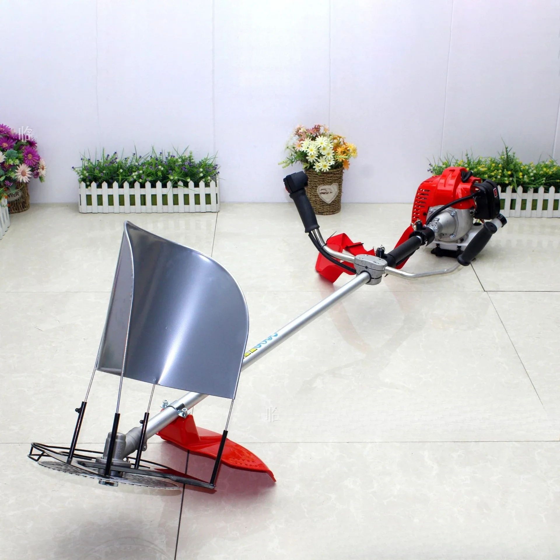 Small household multi-functional lawn mower Knapsack agricultural irrigation cutter Soil loosening trencher