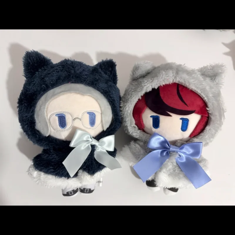 Tapioca Round 6 Anime Character Cape Plush Doll Soft Stuffed Toy Collectible Desktop Display Gift For Game Fans