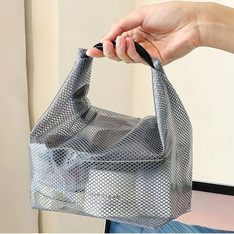 Waterproof Storage Bag Gym Clothing Organizer Swimming Bathroom Large Capacity Drawstring Bag Unisex Outdoor Travel Toiletry Bag