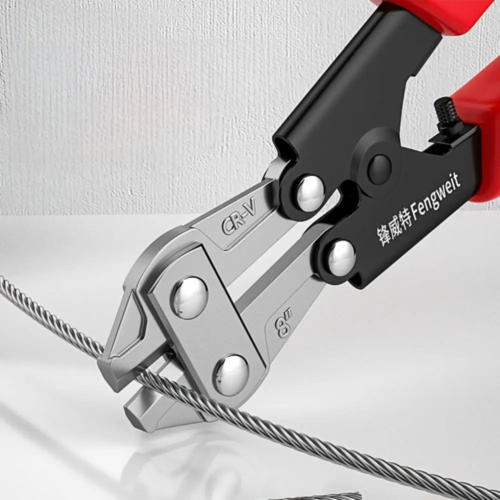 1pc Mini Bolt Cutter, Made Of Chrome-Vanadium Alloy Steel, Fast And Sharp, Labor-Saving Operation, Used To Cut Wire, Bar Steel