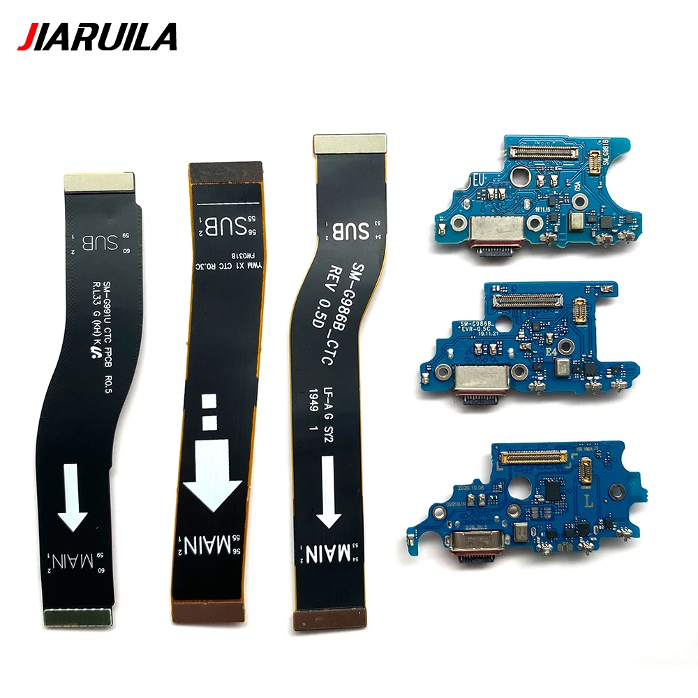 Charger Main Motherboard Flex Cable For Samsung S20 Fe 4G G780 S20 Plus Ultra G981B G986B G988B S21 G991B Dock Connector Board