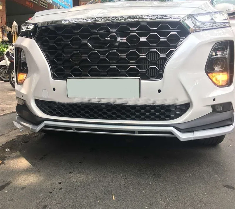 Front and Rear Bumper For Hyundai new Santa fe 2019 2020 Santafe Accessories body kits Anti-impact Plate High Quality Brand ABS