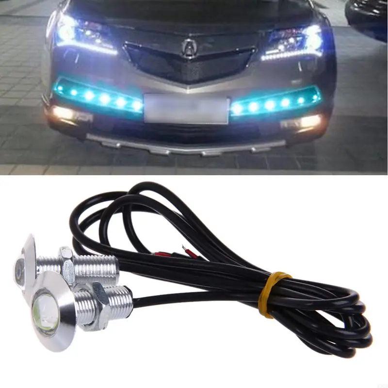 

400B 2Pcs Motorcycle Eye Light Cycling Equipment 12V LED Lights