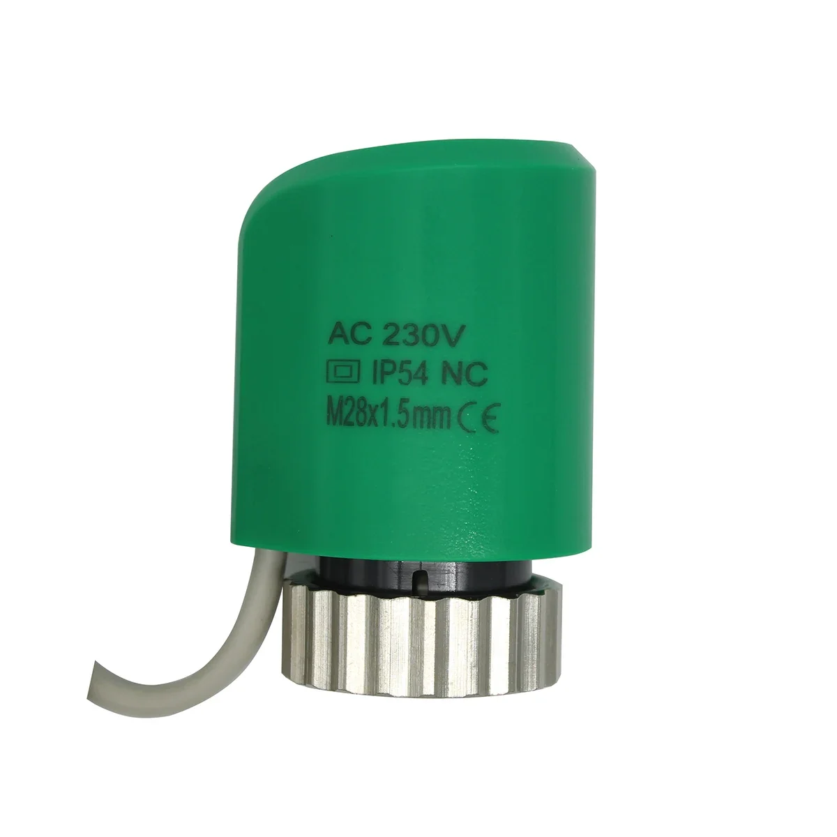 230v NO NC M28X1.5 normally open closed electric thermal actuator for manifold underfloor heating thermostat adiator valve