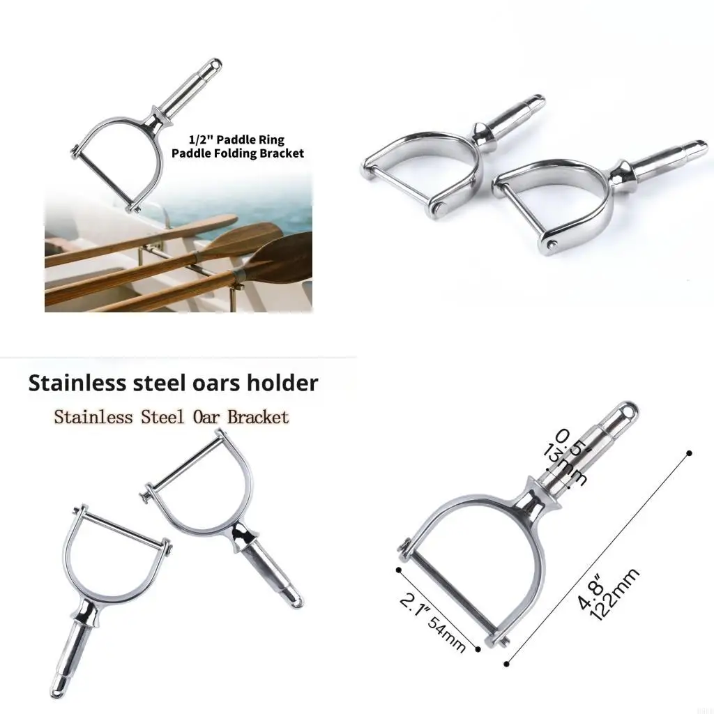 

Universal Space Saving Rustproof Adjustable Boat Paddle Clip Support With Quick Release Mechanism For Convenient Storage H9EE