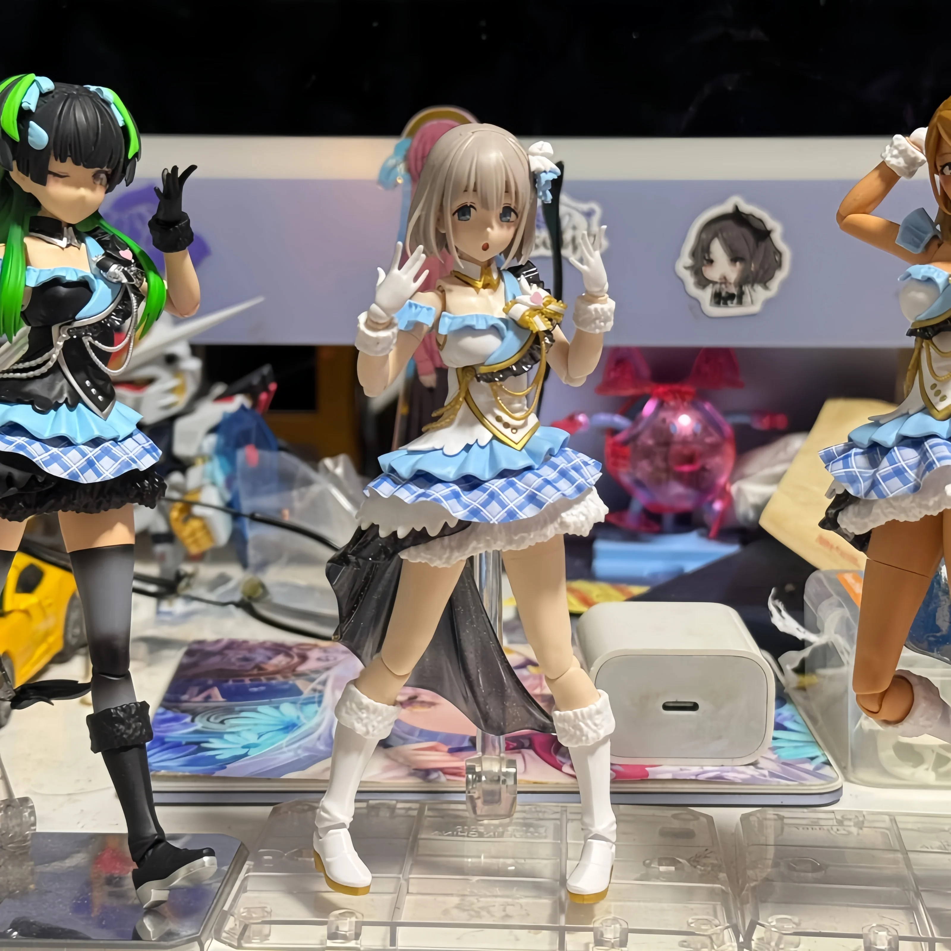 

Authentic Bandai 30ms The Idolm@Ster Asahina Akira Articulated Model Kit - Fashionable Figure In Stock