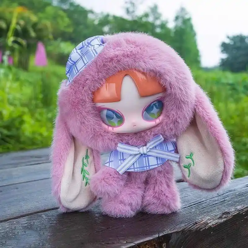 

Inn Crossing Spring Series Vinyl Plush Blind Box Toy Kawaii Doll Pendant Customizable Mystery Gift for Birthday Home Decor