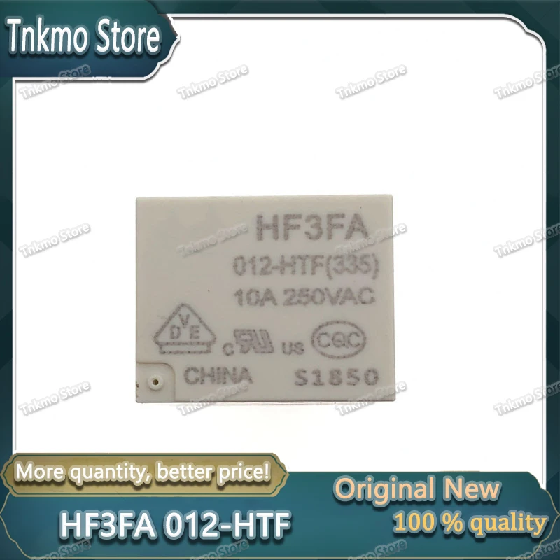 (5-10piece) HF3FA 012-HTF 012-HSTF HF3FA-012-HTF HF3FA-012-HSTF 4PINS 10A 12VDC Power Relay New