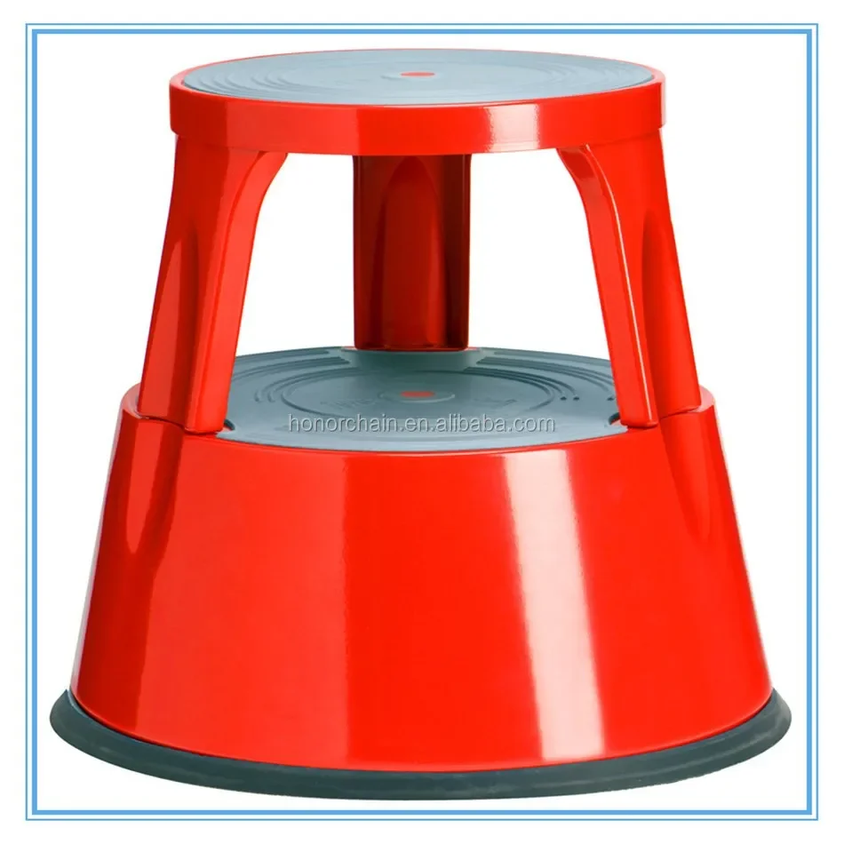 

hot sale adjustable 2 step stools for supermarket