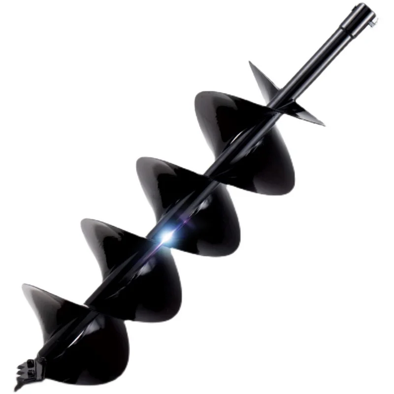 

D100 150mm 800mm Single Double Earth Auger Drill Bit Spiral Drag Bit Power Digging Tool For Ice Soil