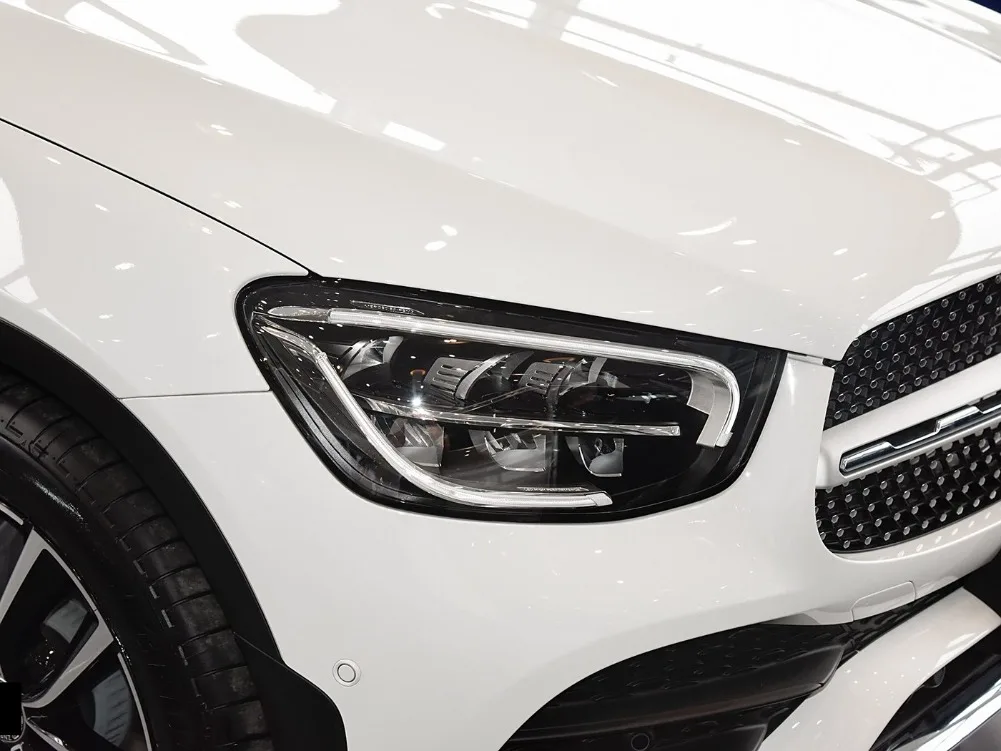 غطاء المصباح لمرسيدس بنز GLC W253 200 260 300 2019-2022 كشافات قذيفة Headhights عدسة عاكس الضوء شبكي شفاف