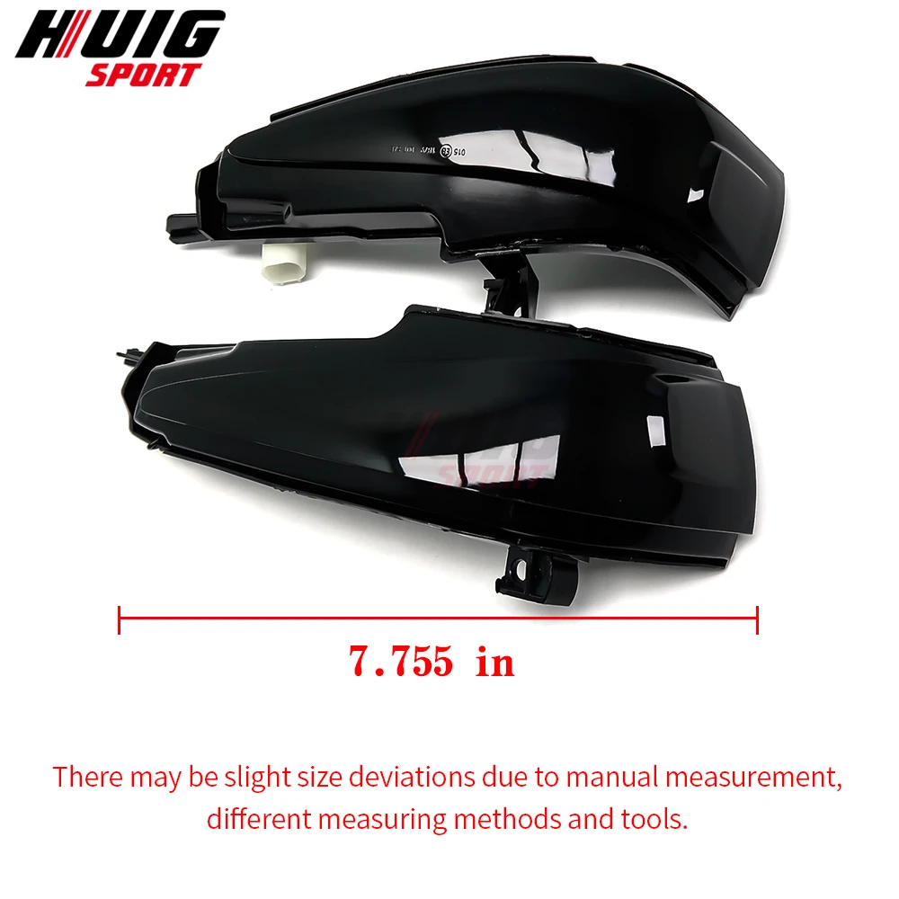 2Pcs For Honda Civic MK8 4-door Sedan FA1 FA2 FA3 FA4 FA5 2005-2012 North America LED Dynamic Turn Signal Light Side Mirror Lamp