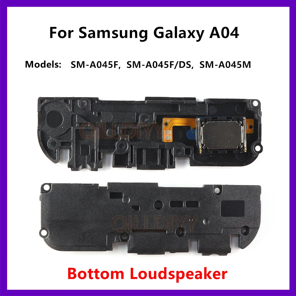 Altavoz para Samsung Galaxy A04 A045M SM-A045F A045, altavoz inferior, zumbador, módulo de sonido, piezas de repuesto