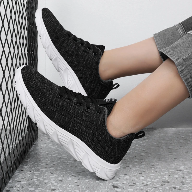 YRZL Leichte Laufschuhe, atmungsaktiv, rutschfest, für Herren, bequeme Turnschuhe, Outdoor-Sport, weich, verschleißfest – Detail 19
