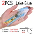 2pcs Lake Blue