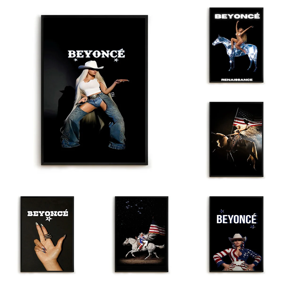 

Music Album Singer Beyonce Poster Tableau Decoration Mural Posters Room Decor Man Office Wall Art Decorative