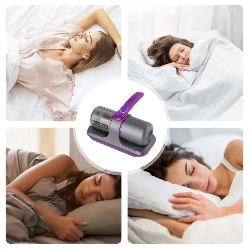 Bed Mites Remover Portable Bed Cleaner Household Mattress Vacuum Cleaner Sofa Pillows Mite Removal Accessories for Home