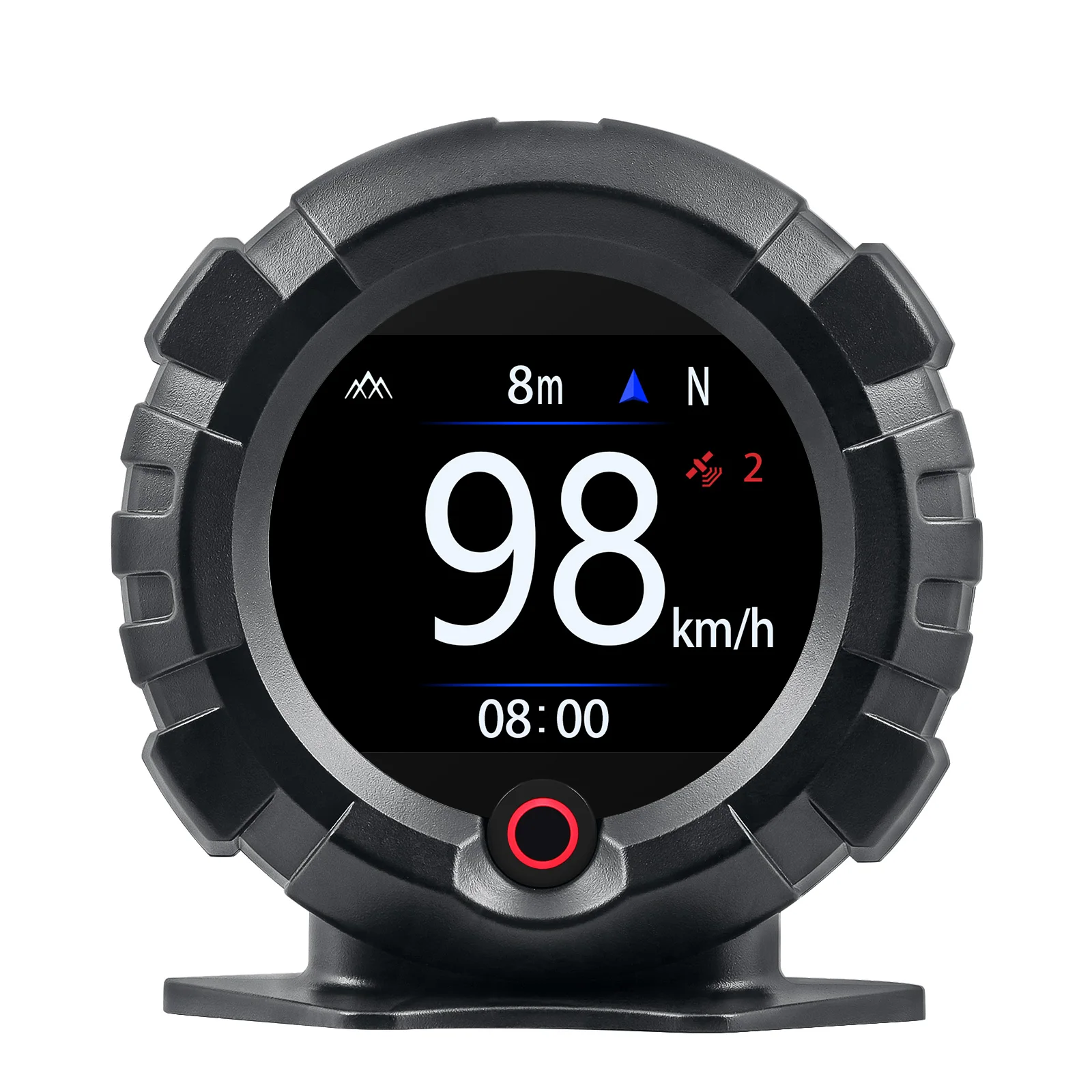 X95 Auto Electronic Speedometer GPS Digital Head Up Display Inclinometer With overspeed warning fatigue driving reminder