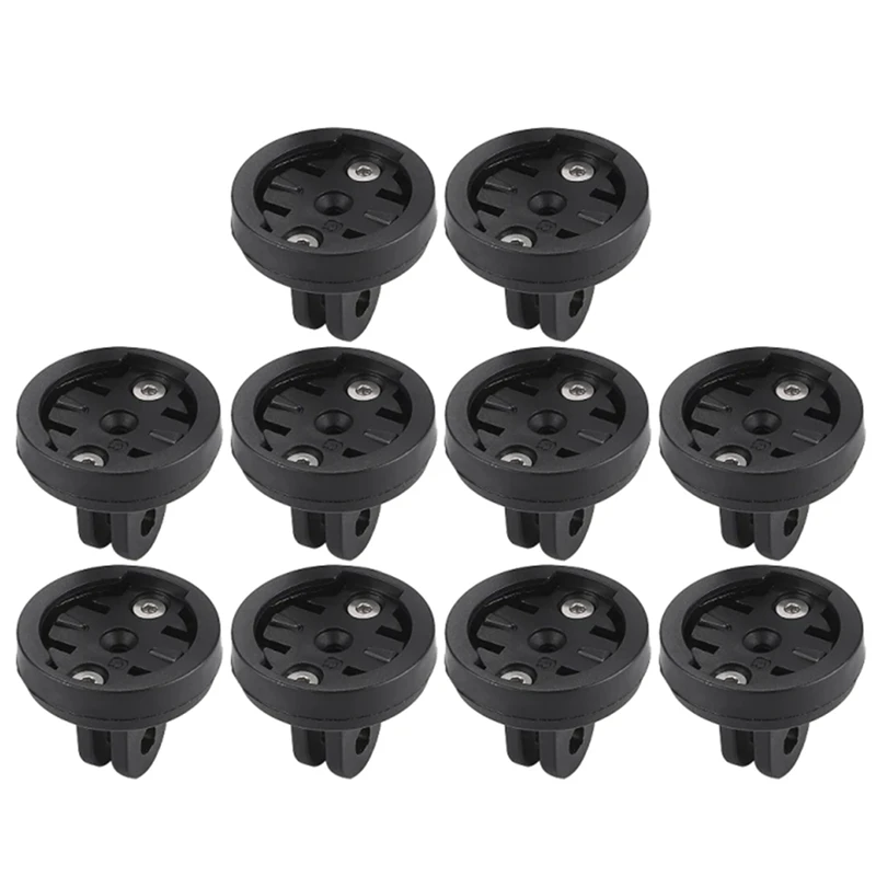 Hot AD-10Pcs Bike Light Seatpost Bracket Holder Connecter Base Bicycle Saddle Lamp Mount Computer Rack Adapter