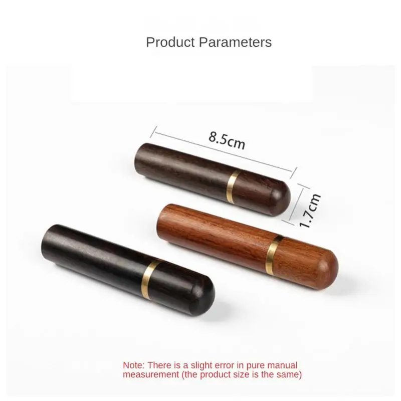 Universal Storage Tube Wooden Box Kitchen Accessories Toothpick Needle Holder Capsule Bucket Box Gift Sewing Needles Holder Mini